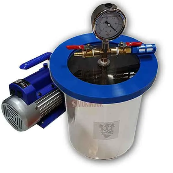 710Vacs chambre a vide acier 4,5 L kit pompe achat